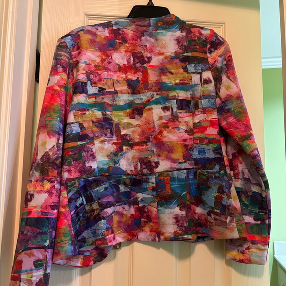 Joseph Ribkoff Colorful Abstract Women's Jacket - Picture 4 of 4